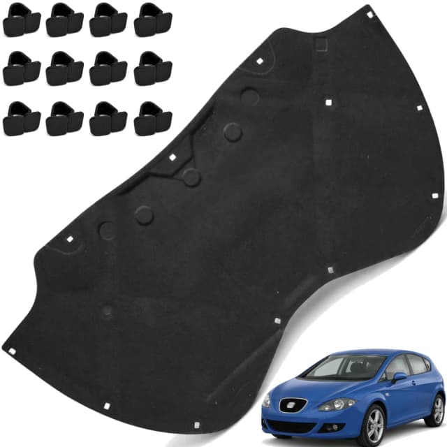Wygłuszenie maski SEAT LEON II 05-12r
