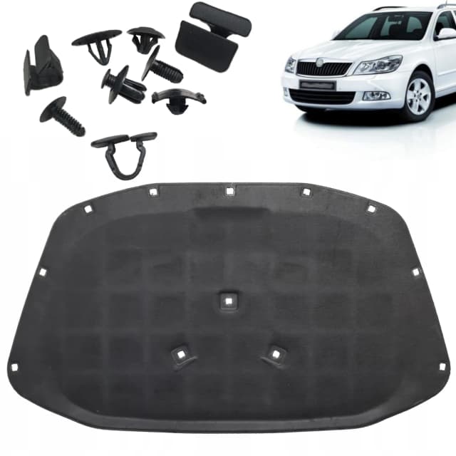 Wygłuszenie maski SKODA OCTAVIA II 04-13R