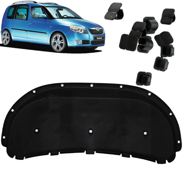 Wygłuszenie maski SKODA FABIA II 07-14R / Roomster 06-15r