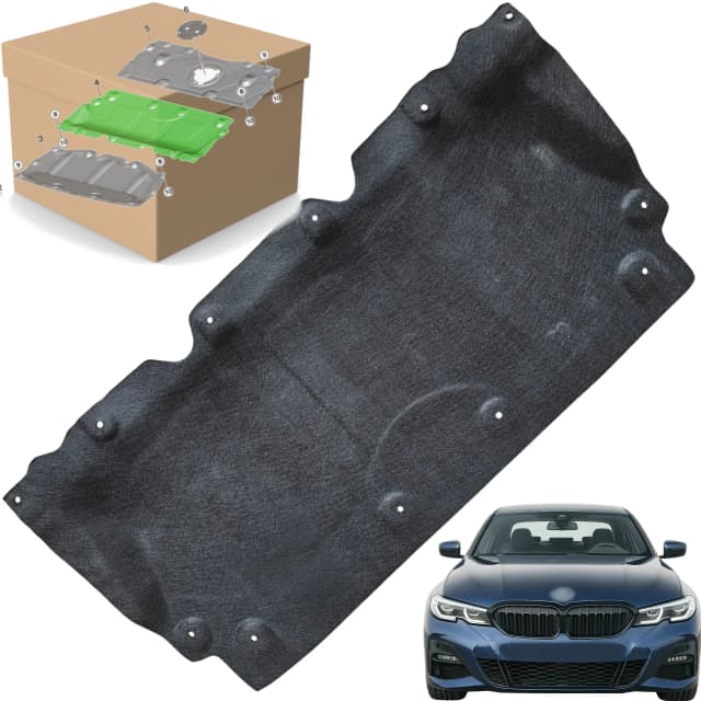 Osłona pod silnik BMW 3 G20 G21 18r+ CZĘŚĆ ŚRODKOWA