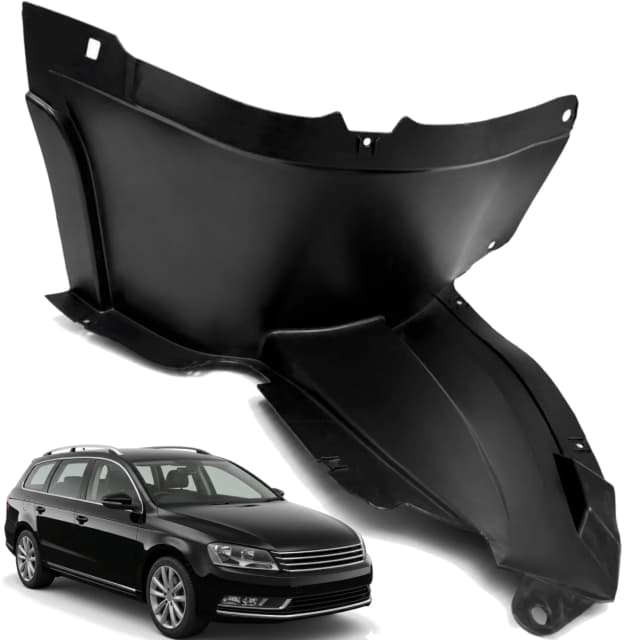 Spoiler nadkola VOLKSWAGEN PASSAT B7 10-14R LEWY