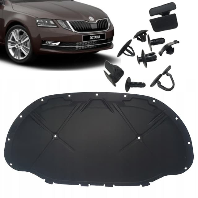 Wygłuszenie maski SKODA OCTAVIA III 12-20r