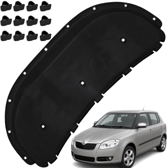 Wygłuszenie maski SKODA FABIA II 07-14R / Roomster 06-15r