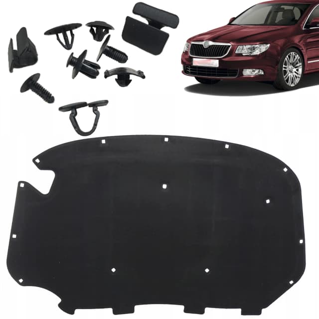 Wygłuszenie maski SKODA SUPERB II 08-13r